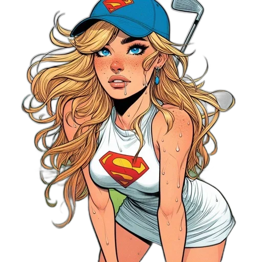 comic book art, cartoon, concept art, fantasy art transparent PNG cut-out