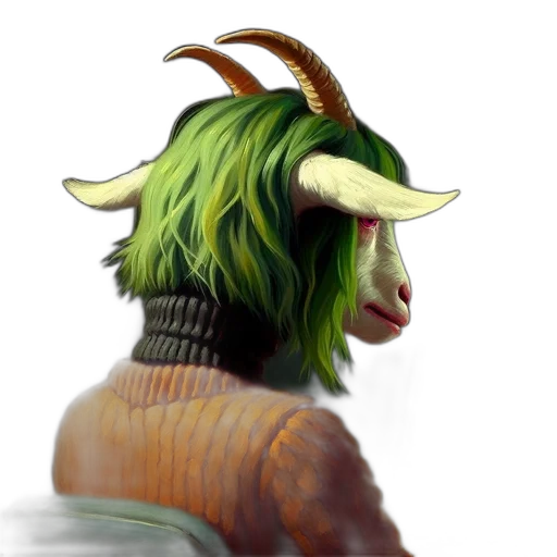 dragon, hat, mask, hair transparent PNG cut-out