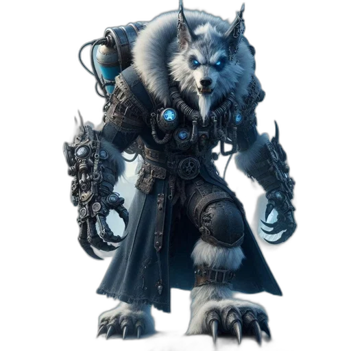 staff, creature, animal, robot transparent PNG cut-out