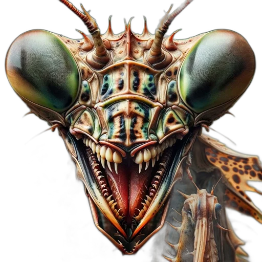 dragon, mask, creature, animal transparent PNG cut-out