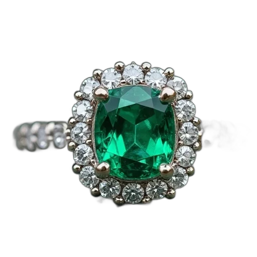 jewelry, crown, green, close transparent PNG cut-out