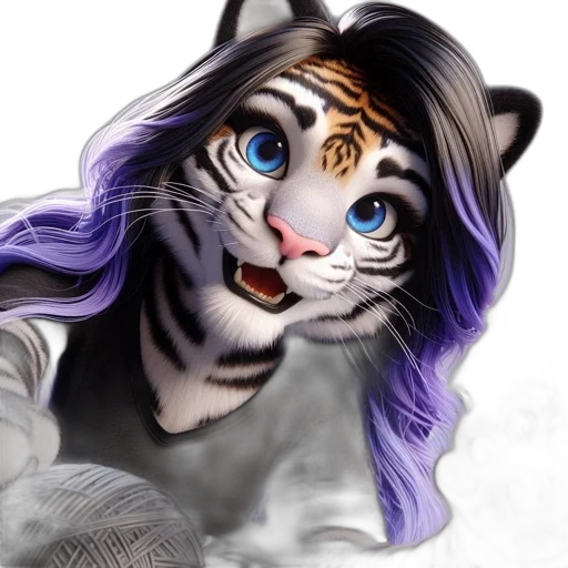 animal, creature, fantasy art, photorealistic transparent PNG cut-out