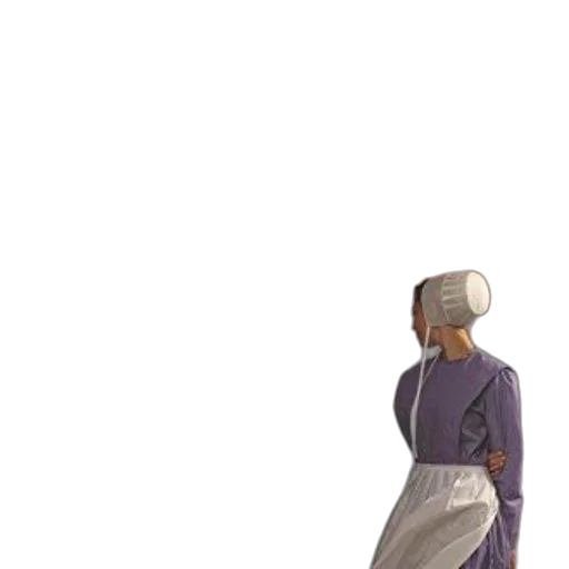 dress, staff, hat, food transparent PNG cut-out