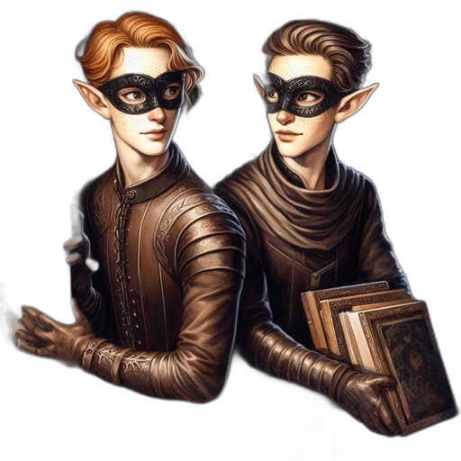 mask, fantasy art, comic book art, concept art transparent PNG cut-out