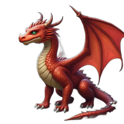 dragon, animal, creature, fantasy art transparent PNG cut-out