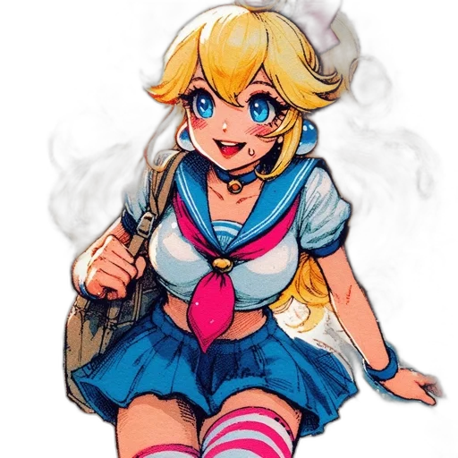 dress, staff, weapon, watercolor transparent PNG cut-out