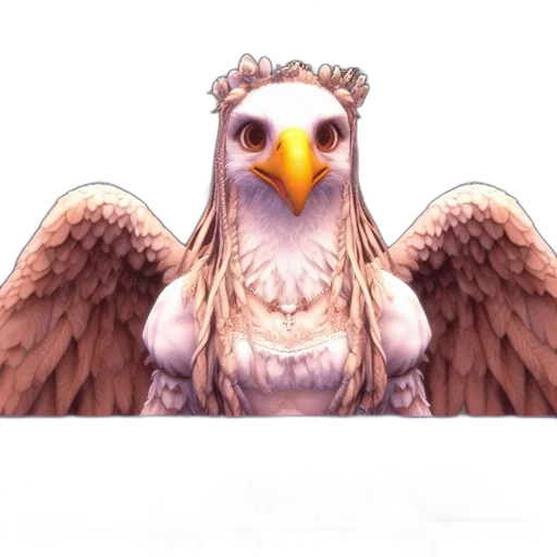 animal, crown, staff, jewelry transparent PNG cut-out