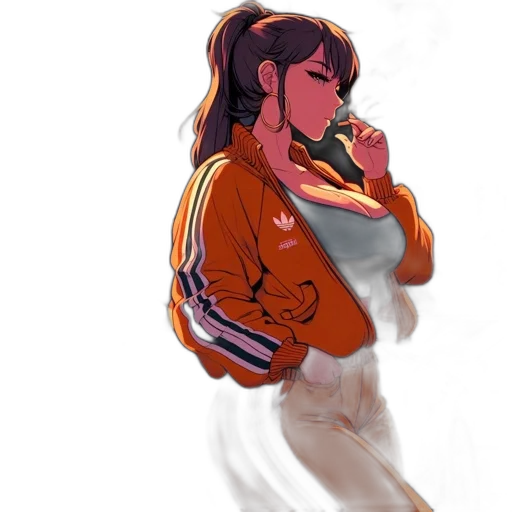 jacket, weapon, dress, mask transparent PNG cut-out
