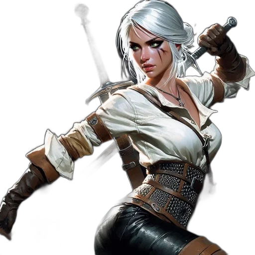 sword, weapon, staff, fantasy art transparent PNG cut-out