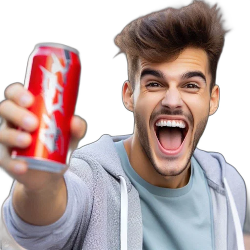 bottle, face, food, weapon transparent PNG cut-out