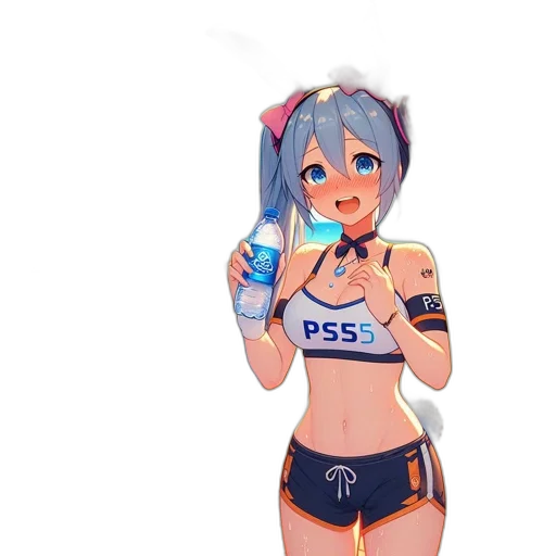 bottle, robot, dress, food transparent PNG cut-out