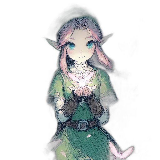 staff, dress, creature, dragon transparent PNG cut-out