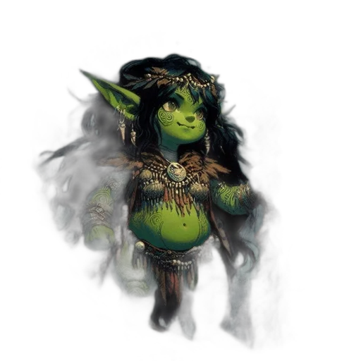 staff, mask, creature, dragon transparent PNG cut-out
