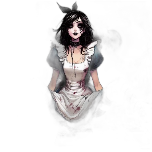 dress, mask, face, staff transparent PNG cut-out