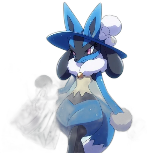 dress, hat, staff, creature transparent PNG cut-out