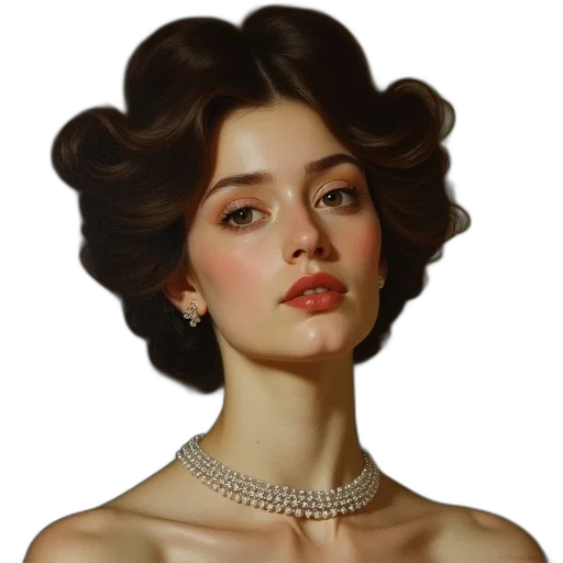 jewelry, crown, face, dress transparent PNG cut-out