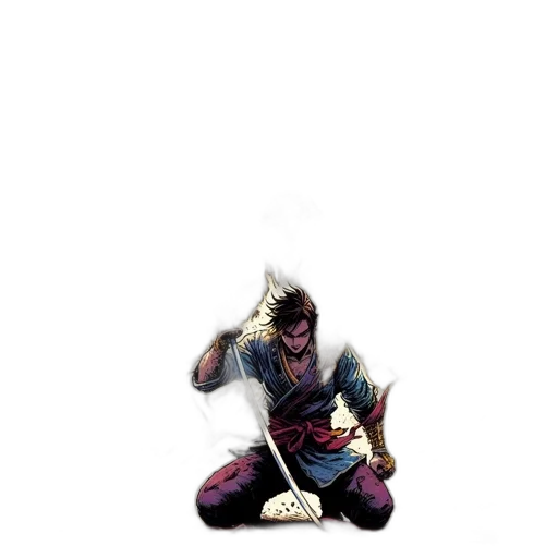 mask, weapon, jacket, staff transparent PNG cut-out