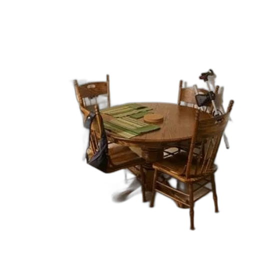 furniture, food, jewelry, 3d render transparent PNG cut-out
