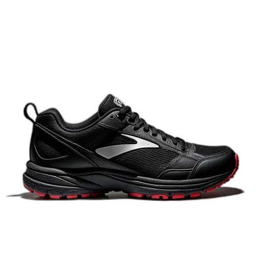shoes, 3d render, brooks, men transparent PNG cut-out