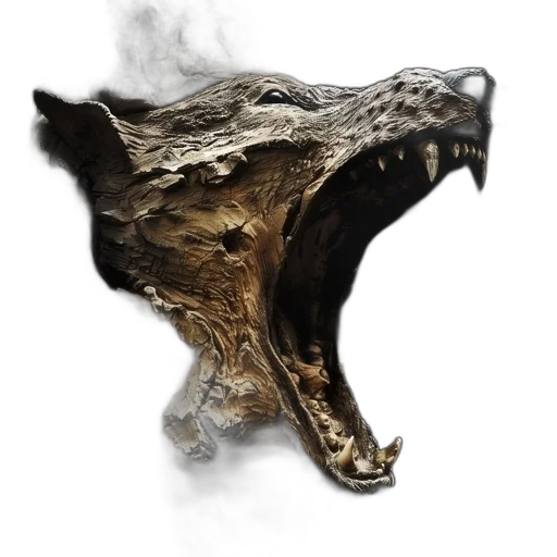 dragon, mask, creature, animal transparent PNG cut-out