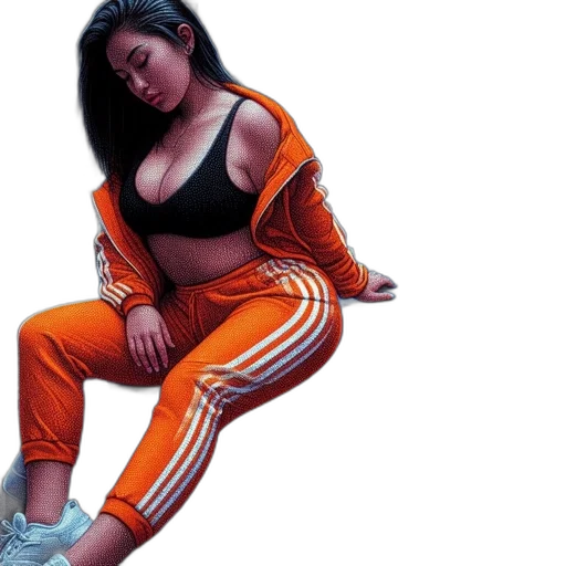 jacket, dress, shoes, photorealistic transparent PNG cut-out