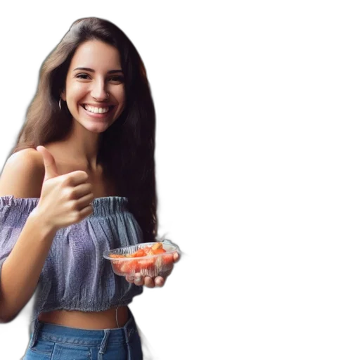 food, hair, jewelry, dress transparent PNG cut-out