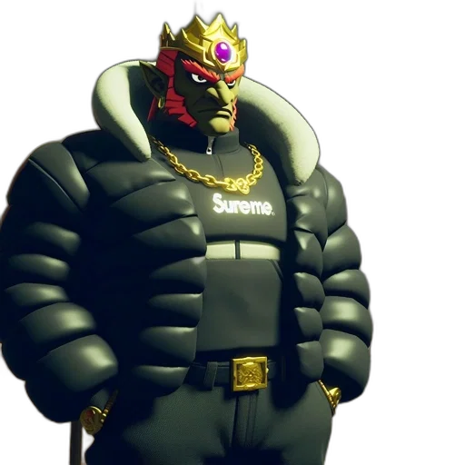 jacket, crown, animal, creature transparent PNG cut-out