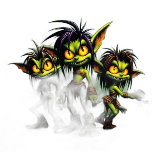 staff, mask, creature, concept art transparent PNG cut-out