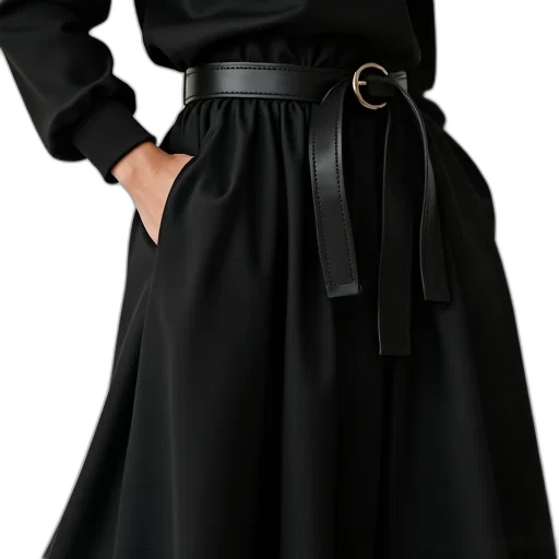 dress, jacket, staff, concept art transparent PNG cut-out