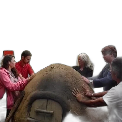 group, people, gather, around transparent PNG cut-out