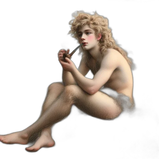 creature, hair, staff, jewelry transparent PNG cut-out