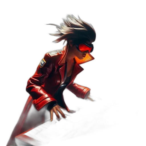jacket, mask, robot, weapon transparent PNG cut-out