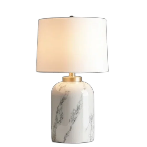 furniture, photorealistic, white, marble transparent PNG cut-out
