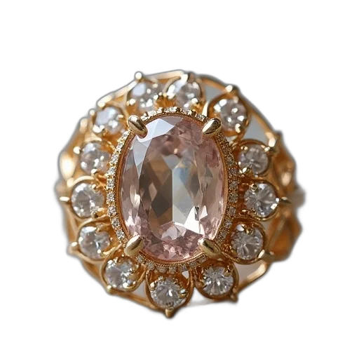 jewelry, crown, 3d render, ring transparent PNG cut-out
