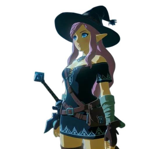 staff, weapon, sword, hat transparent PNG cut-out
