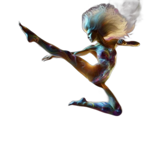 creature, mask, hair, dragon transparent PNG cut-out