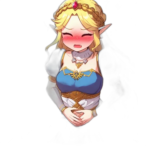 staff, crown, dress, face transparent PNG cut-out
