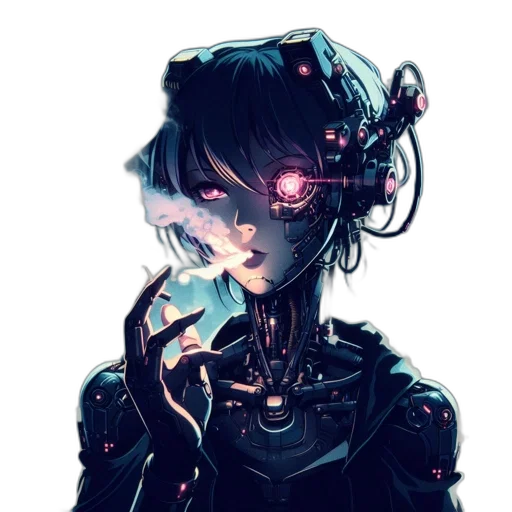 robot, mask, face, dress transparent PNG cut-out