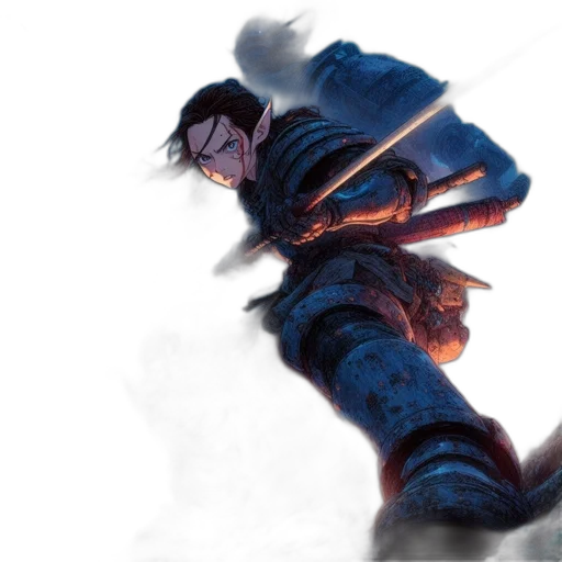 sword, weapon, dragon, staff transparent PNG cut-out