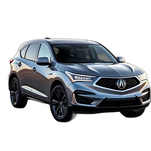 car, 2018, acura, rdx transparent PNG cut-out