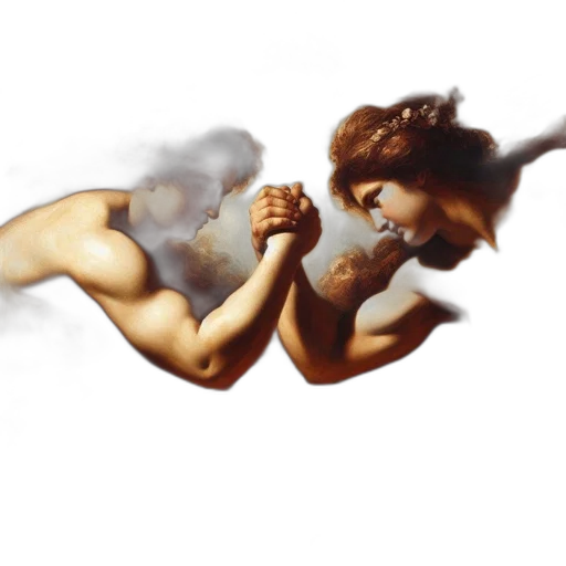 photorealistic, concept art, oil painting, fantasy art transparent PNG cut-out