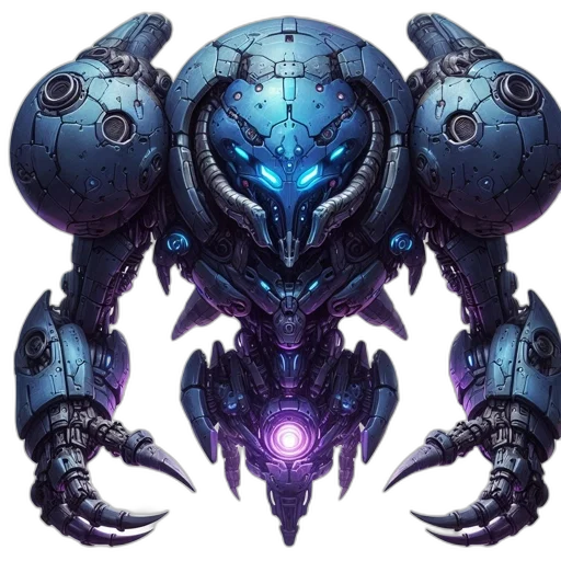 robot, weapon, dragon, creature transparent PNG cut-out