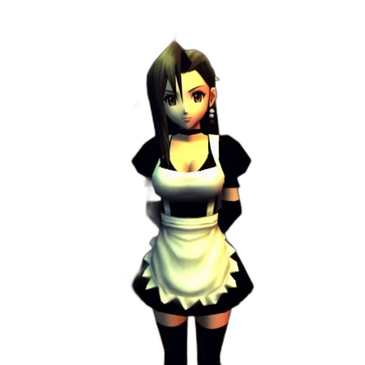 staff, dress, 3d render, concept art transparent PNG cut-out