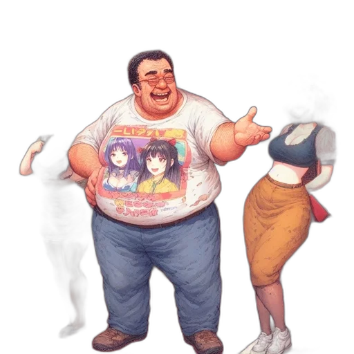 food, staff, jacket, weapon transparent PNG cut-out