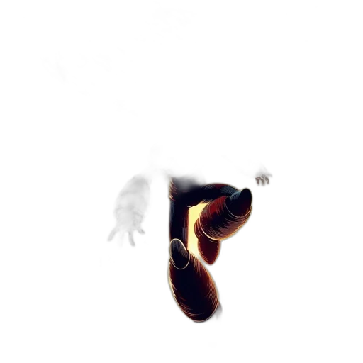 shoes, creature, dragon, mask transparent PNG cut-out
