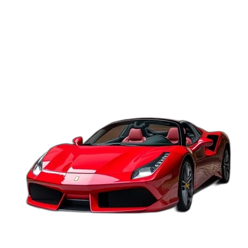car, weapon, animal, 3d render transparent PNG cut-out