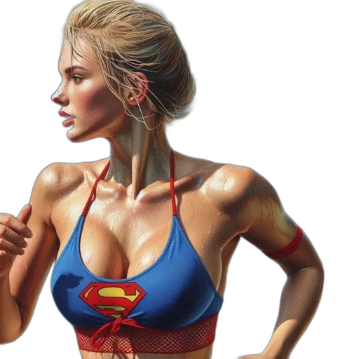 comic book art, photorealistic, oil painting, concept art transparent PNG cut-out