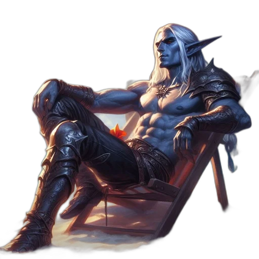 fantasy art, concept art, pixel art, comic book art transparent PNG cut-out