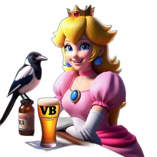 crown, dress, pixel art, concept art transparent PNG cut-out