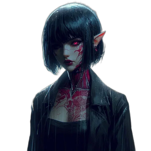 face, mask, jacket, staff transparent PNG cut-out